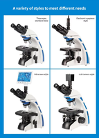 G216 Laboratory Research Grade Microscope, Professional Laboratory Biological Research Microscope for Scientific Research