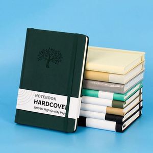 Writing Pads Soft Cover Leather Custom <b>Journal</b> Spiral Custom Pu Notebooks for School - Product Image 3