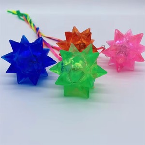 HAPU Streaming Planet Crystal <b>Star</b> TPR <b>LED</b> Twinkle Glow Necklace-Unisex Party Gift for All Ages - Product Image 2