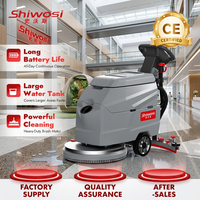SHIWOSI - Fregadora y Secadora de Pisos Autopropulsada 2150 ㎡ Limpiador Industrial de Alta Capacidad de Limpieza