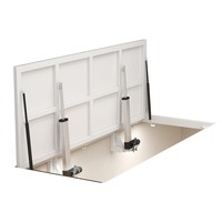 Couverture de sol automatique pour entrée de sous-sol, trappe électrique dissimulée pour accès aux canaux souterrains