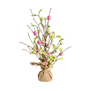 <strong>Easter</strong> <strong>Decorations</strong> Home Desktop Ornaments <strong>Easter</strong> Eggs <strong>Tree</strong> Colorful Artificial Green Plants Flower <strong>Decoration</strong> - Product Image 5