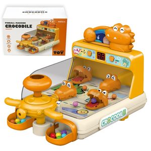 Machine de flipper pour enfants, <span class=keywords><strong>jeu</strong></span> de <span class=keywords><strong>dentiste</strong></span> <span class=keywords><strong>crocodile</strong></span>, jouets pour bébés pour l'apprentissage précoce, <span class=keywords><strong>jeu</strong></span> de société pour résoudre les problèmes - Product Image 1