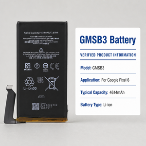 แบตเตอรี่โทรศัพท์มือถือ OEM สำหรับ Google Pixel 6 GMSB3 คุณภาพสูง ความจุสูง แบตเตอรี่ทดแทน เกรด A - Product Image 5