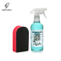 Éponge de lavage de voiture souple en argile rouge BL-R440 avec motif CHUNK pour l'élimination des contaminants