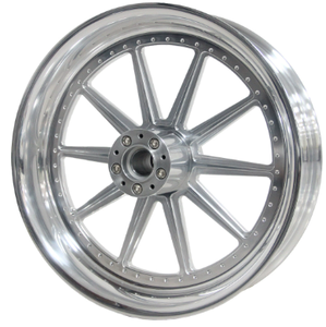 Para el Modelo 18 de <span class=keywords><strong>Harley</strong></span>, Instalación de Neumáticos Traseros Anchos, Ruedas Delanteras de Gran Ancho de 18*4.5 Pulgadas con Ruedas de Aluminio Forjado de 35 mm - Product Image 6