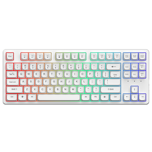 Nouveauté <span class=keywords><strong>Clavier</strong></span> de jeu à membrane filaire USB rétroéclairé par LED avec logo personnalisé 88 touches Programmable Anti-Ghosting 3 modes en option - Product Image 4