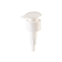 Tête de pompe à vis PP pour flacon de soin 24/410 28/410 – Soins quotidiens cosmétiques personnalisables, non rechargeables, pour shampoing et gel douche (Silk)