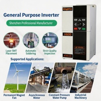 Variateur de fréquence KingDrive triphasé 380V 7.5kw 11KW 15KW 18.5KW 22KW 30KW – Économique pour pompes et ventilateurs – Certifié CE