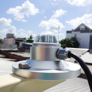Sensor de Medición Cuántica de Espectro Rika 4-20mA RS485 300-1100nm, Piranómetro de Radiación Solar para Estación de Energía Fotovoltaica - Product Image 5
