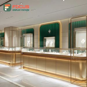 Fabricant de présentoirs minimalistes sur mesure pour bijouteries, présentoirs en métal pour magasins de bijoux, armoires à bijoux - Product Image 2