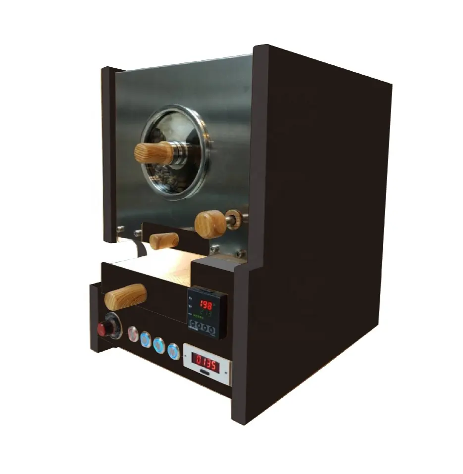 Small Size 300g Coffee Bean Electric Roaster for Lab Cafe Class Home Use Professional Sample Coffee Bean Roasting Machine