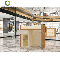 Comptoir de caisse en bois pour boutique de vêtements de luxe, comptoir de vente au détail, comptoir de caissier, comptoirs de caisse pour boutique, à vendre
