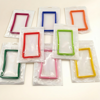 MILAIYOU Porte-cartes d'identité et de crédit en silicone personnalisable, protection de passeport sans fermeture, style tendance, gravure laser/transfert thermique/soie