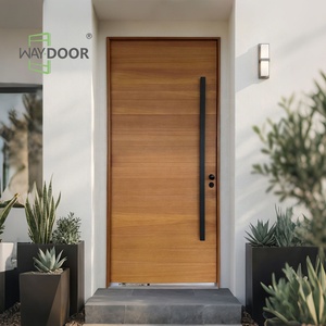 <span class=keywords><strong>Porte</strong></span> d'Ingresso Frontali Personalizzate Oversize per Case, <span class=keywords><strong>Porte</strong></span> <span class=keywords><strong>Esterne</strong></span> di Sicurezza Robuste in Legno Massello di Mogano e Quercia con Apertura a Bilico - Product Image 1