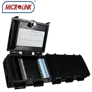 Indonesia <span class=keywords><strong>Telcom</strong></span> FTTH PON Boîte de terminaison et de distribution de fibre extérieure à 16 ports avec fermeture d'épissure en ligne 2-en-2 (ODF) - Product Image 5