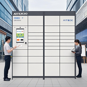 Tự <span class=keywords><strong>Pick</strong></span> up 24/7 dặm cuối cùng nước bằng chứng mã QR Home Locker thông minh bưu kiện giải pháp Tủ thông minh gói Locker - Product Image 5