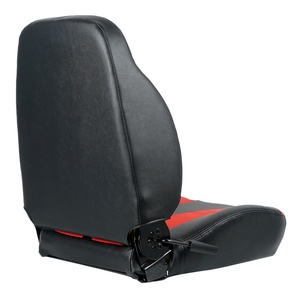 <span class=keywords><strong>Sedile</strong></span> per <span class=keywords><strong>Trattore</strong></span> e Camion in Ecopelle PVC Arancione di Alta Qualità CE, Morbido, Regolabile, con Bracciolo e Cintura di Sicurezza, <span class=keywords><strong>Sedile</strong></span> per Carrello Elevatore - Product Image 5