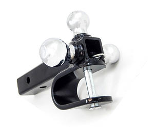 Support à trois billes avec crochet à <span class=keywords><strong>chape</strong></span> Revêtement en poudre noire Support à <span class=keywords><strong>boule</strong></span> d'<span class=keywords><strong>attelage</strong></span> de remorquage Capacité de tige vendue 2000/6000/7500/10000lbs - Product Image 2