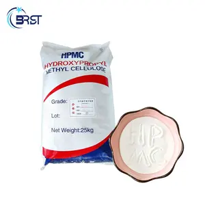 Polvo de HPMC de éter de celulosa con estructura de polímero Soluble en agua para mortero HPMC 9004-65-3 metil hidroxipropil celulosa