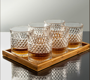 Ensemble de verres à <span class=keywords><strong>whisky</strong></span> ronds en cristal gravés à la mode de la vieille Europe personnalisés de style <span class=keywords><strong>japonais</strong></span> boîte-cadeau de verrerie à boire pour <span class=keywords><strong>whisky</strong></span> - Product Image 4