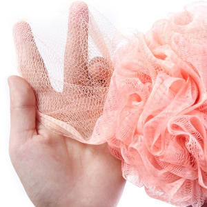 Grande boule de douche <span class=keywords><strong>bio</strong></span> 50g éponge luffa éponge en maille boule de fleur de douche mignonne <span class=keywords><strong>serviette</strong></span> de bain moussante pour femme - Product Image 3