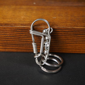 Altın gümüş bitmiş tüm el yapımı küçük kuş anahtarlık zanaat anahtarlık - Product Image 4