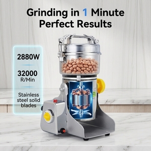 Boou - <span class=keywords><strong>Molinillo</strong></span> Eléctrico de Alto Rendimiento <span class=keywords><strong>Moulinex</strong></span> para Cocina, 500 g, para Café Seco, Cereales, Pimienta, Especias y Polvo - Product Image 4