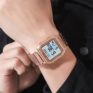 <span class=keywords><strong>SKMEI</strong></span> <span class=keywords><strong>1763</strong></span> Montre Homme de Grande Marque Horloge Chronographe LED Montres Digitales Homme Étanche 30M Montre-Bracelet Masculine - Product Image 2