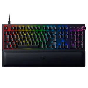Razer BlackWidow V3 Pro Keyboard Gaming Mekanis, Nirkabel Tinggi Penuh dengan Razer Chroma RGB 3 Mode Koneksi