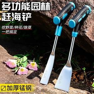 Pelle de jardin en acier au manganèse épaissi, outil de creusement multifonctionnel pour la plantation de légumes sauvages, désherbage, utilisation en extérieur - Product Image 1