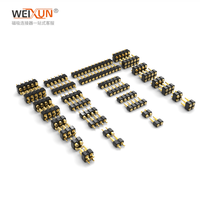 Personalizado 8PIN Pogo Pin2.54 Pitch 3A Conector de computadora actual Otros productos con sondas