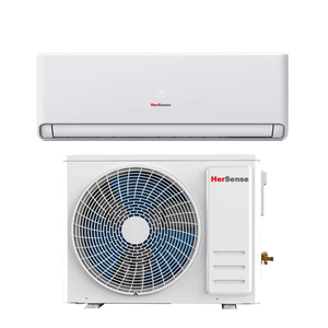 เครื่องปรับอากาศติดผนังแบบแยกส่วนยี่ห้อ HerSense Factory OEM พร้อมปั๊มความร้อน 220V/110V 12000btu R32/R410a ได้รับใบรับรอง CE ระบบทำความเย็นและความร้อน D - Product Image 3