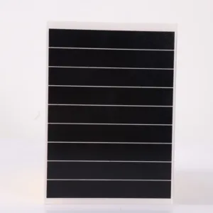 맞춤형 7.5w 6v 유리 광전지 단결정 태양 전지판 고효율 BC 태양 전지 모니터링 태양 전지