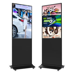 IFS65A 65-inch Indoor LCD Touch Kiosk <b>Display</b> with Floor Stand Speaker SDK Enabled for Retail Stores & Exhibition Halls - Product Image 3