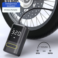 Compresseur d'air sans fil Portable gonfleur de pneu de voiture Mini gonfleur de pneu numérique à main électrique pompe à Air