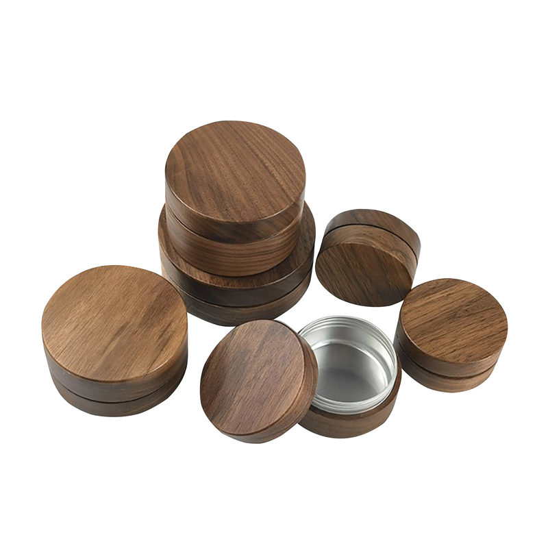 10g 100g Wholesale Round Bamboo Wood