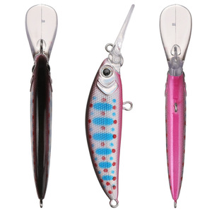 Leurre de pêche submersible Mino Long Tongue Board Luya Live Bait 5cm/5g en acier inoxydable pour pêche en eau profonde, <span class=keywords><strong>micro</strong></span>-pêche au poisson-mandarin et au bar - Product Image 2