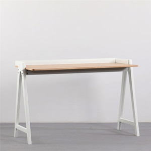 Wholesale Commercial Furniture Modern Minimalist Study Writing <strong>White</strong> MDF Wood <strong>Computer</strong> Office <strong>Desk</strong> for Home - Product Image 1