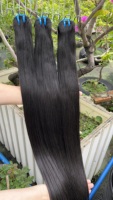 Lots de Cheveux Humains Vietnamiens Vierge Remy Double Drawn 10A 12A 100% Bruts Non Traités Lisses Comme des Baguettes