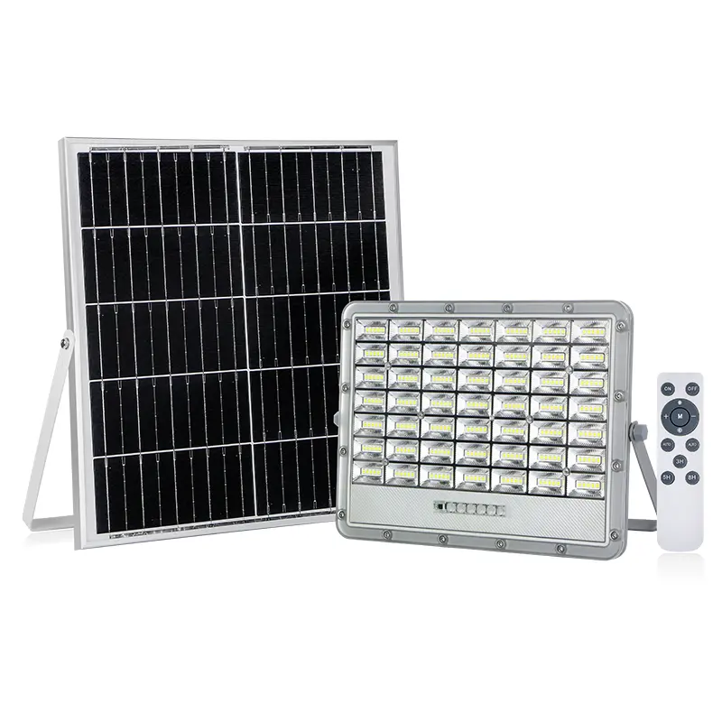 3000k 4000k 6500k White Aluminum Garden Ip65 500w Portable Led Flood Light Solar 100w