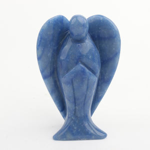 טבעי קריסטל <span class=keywords><strong>3</strong></span> אינץ קריסטל מלאך רוז קוורץ מלאך - Product Image 6