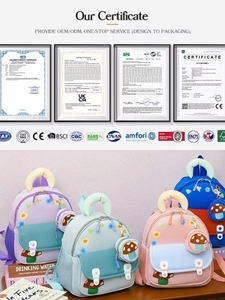 Sacs à dos de maternelle en peluche pour enfants, cartables de dessin animé, cadeaux pour enfants, sacs à dos pour bébés, sacs d'écolier pour filles et garçons - Product Image 5