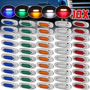 Nouvelles feux de position latéraux à LED 4/6/10x pour camion, remorque, poids lourd, tracteur, indicateur de signalisation, feux de gabarit, feux arrière d'avertissement 12-24V - Product Image 1