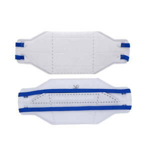 定制专业一次性平折FFP1工业呼吸器面罩透气高过滤防尘<span class=keywords><strong>3</strong></span>层可调 - Product Image 3