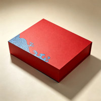 Scatola Regalo Rigida Personalizzata, Scatola di Carta Rigida all'Ingrosso, Scatola di Imballaggio di Lusso in Cartone con Chiusura Magnetica, Dimensioni e Logo Personalizzabili