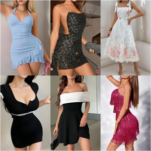 Proveedor Mayorista de <span class=keywords><strong>Ropa</strong></span>: Vestidos Casuales Ssheein, Envío Aleatorio, Pacas de <span class=keywords><strong>Ropa</strong></span> Nueva al por Mayor - Product Image 6