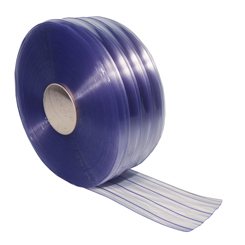 Bande de rideau <span class=keywords><strong>en</strong></span> <span class=keywords><strong>PVC</strong></span> personnalisée 2 mm x 200 mm, rouleaux de rideau <span class=keywords><strong>en</strong></span> <span class=keywords><strong>PVC</strong></span> transparent de 50 m pour usage industriel extérieur - Product Image 4