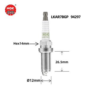 Bujías NGK Platinum LKAR7BGP 94297 90048-51200 para Mazda, LIVINA, SYLPHY, TIIDA, Precio Directo de Fábrica - Product Image 5
