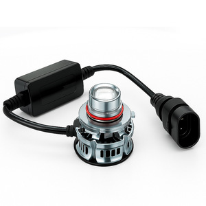 QideWin H11 Led Fog <b>Light</b> 6000 Lm 55W Car <b>Driving</b> <b>Light</b> With Lens For General Vehicles - Product Image 2